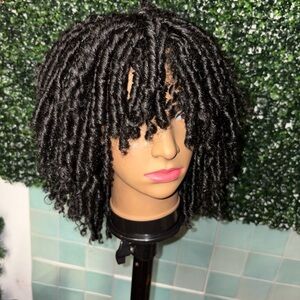 Deadlock Stylish Black Curly Wig for Women
